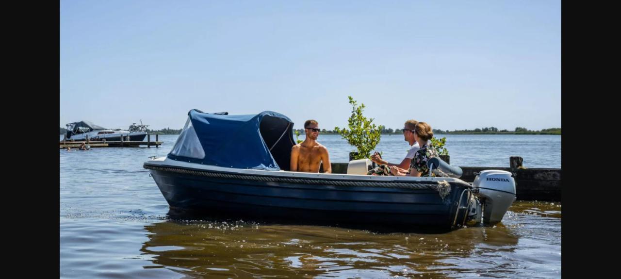 Kajuit423 6Pers 5Sterren Vakantiepark Bergumermeer Aan Het Water In Friesland Met Zwembad Villa Suameer Exterior foto